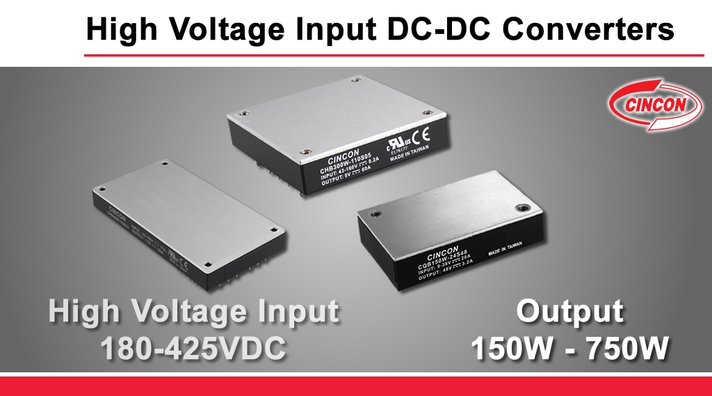 Cincon_high_voltage_input_dc_dc